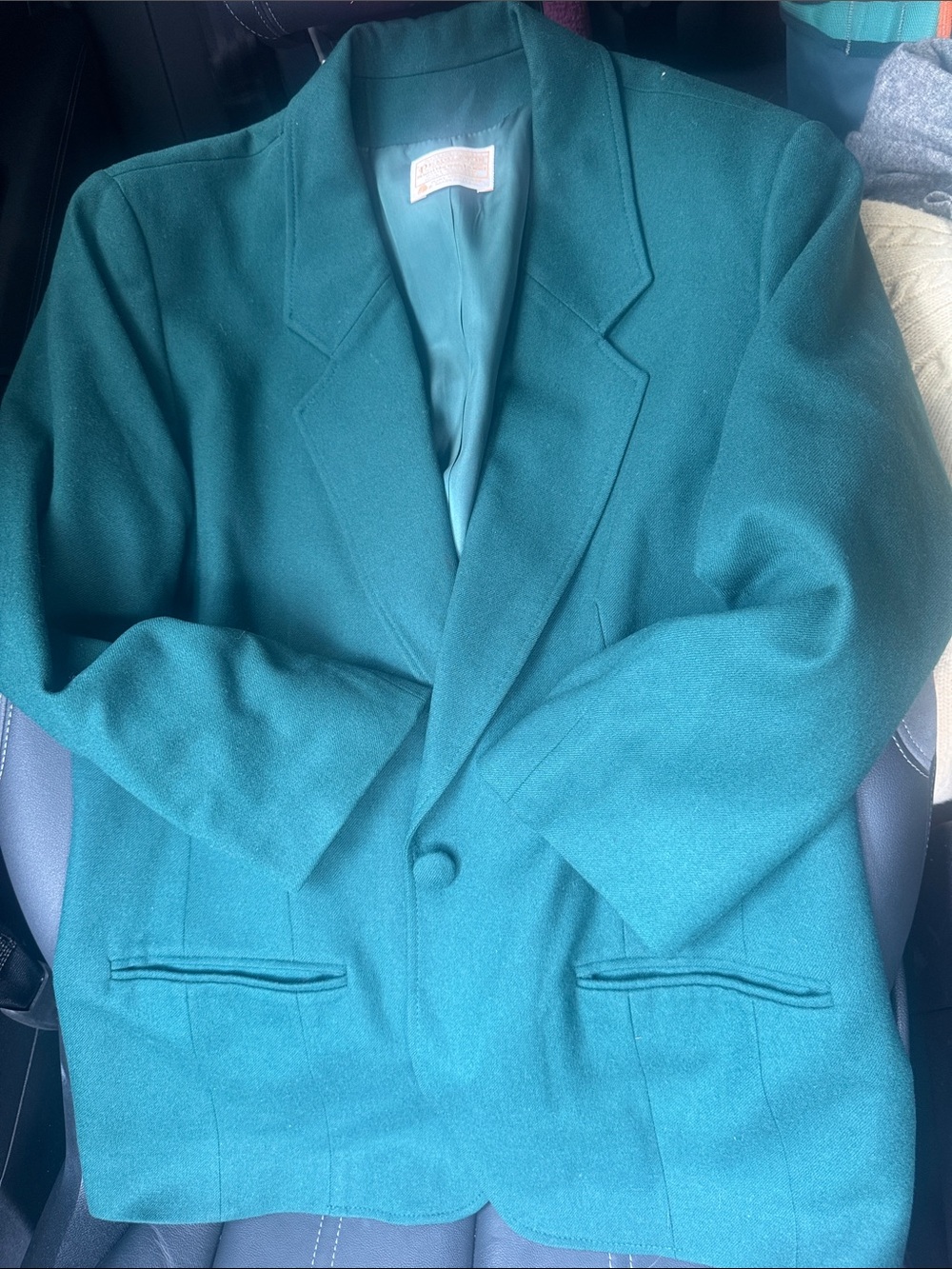 Pendleton Teal Wool Jacket